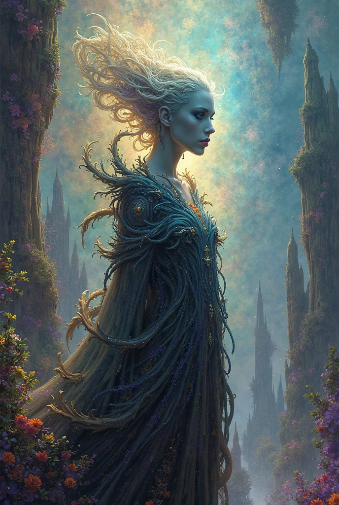 Ethereal forest nymph
