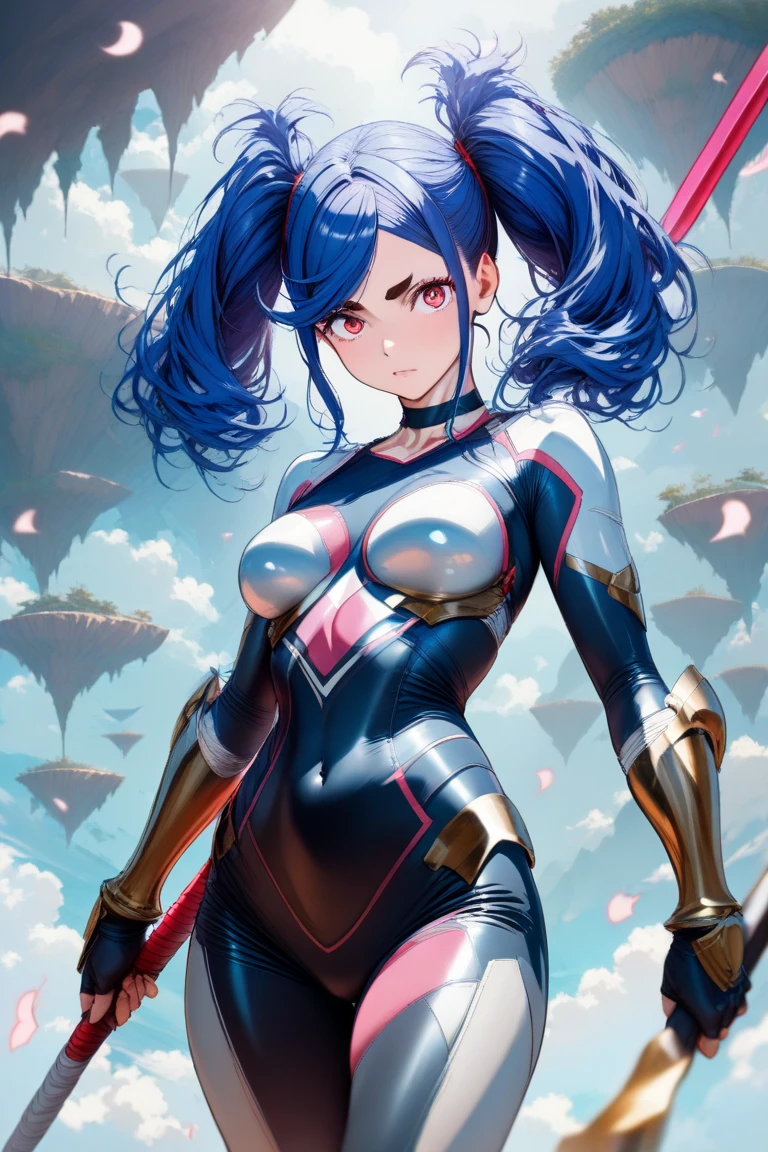 nisa, blue hair, blue eyes, smile,  
(insanely detailed, beautiful detailed face, masterpiece, best quality)
 <lora:nisa:0.7 >