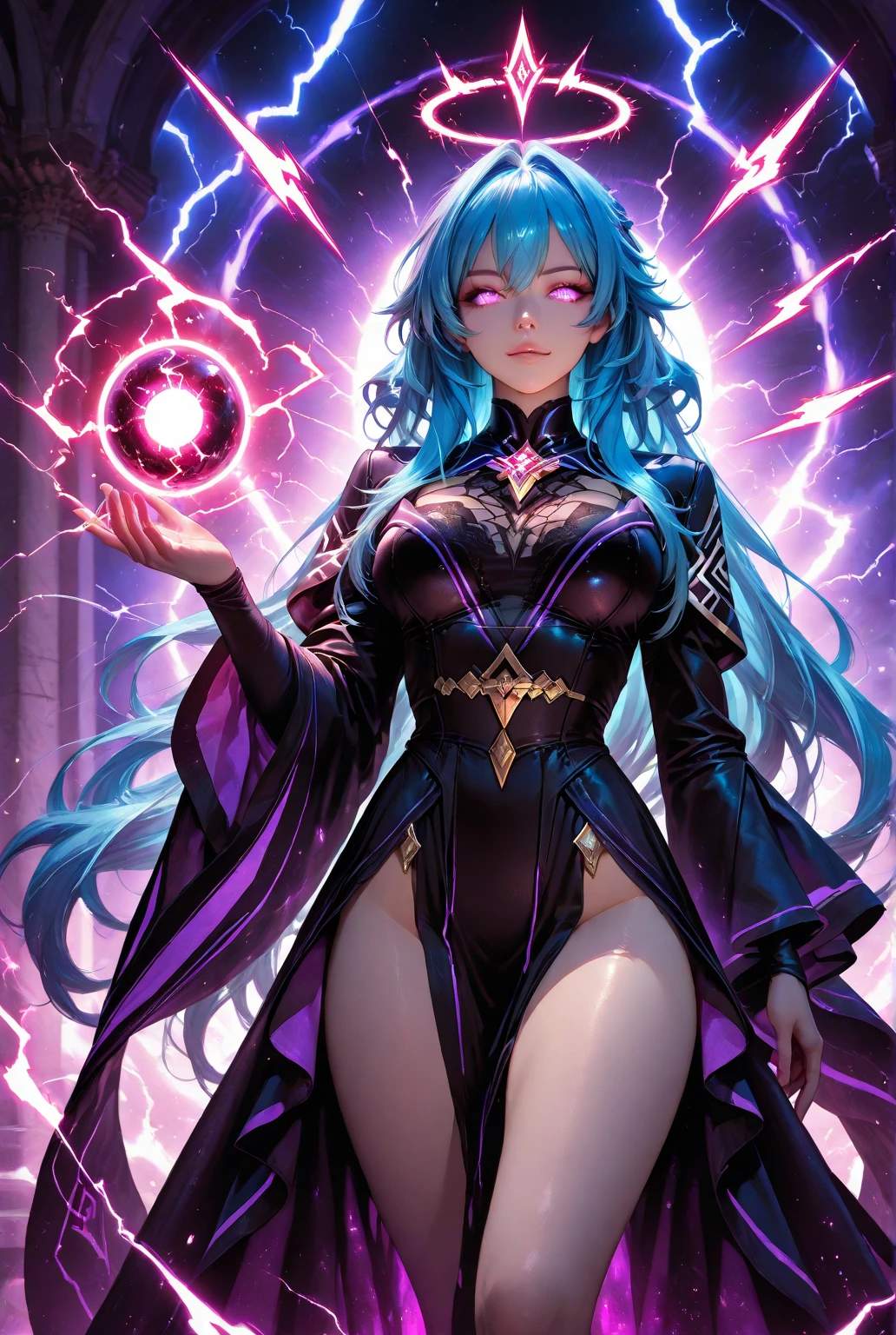 Men use magic, women use magic as a cover.