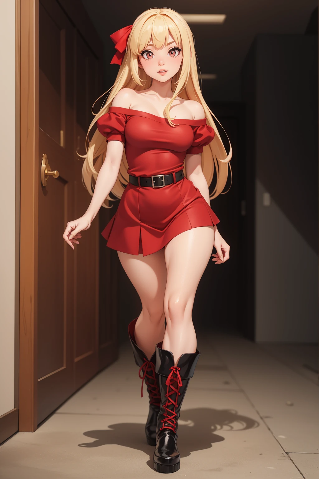 (masterpiece, best quality), intricate details, 1girl, 1girl in, age19, Solo, Long hair, Colossal, Looking at Viewer, blond hair, Alexis Texas (standing full body toe to head by wooden pole:1.2) iron collar, arms behind back, iron cuffs, shackles, bound, bondage outfit, harness, o-ring, bondage outfit blindfolded, happy red cheeks, chain leash collar choker neck bell shackles wristbands bracers bracelets, cleave gag, sad face, red cheeks, cryings tears, painful (she was sold and betrayed by her own family)