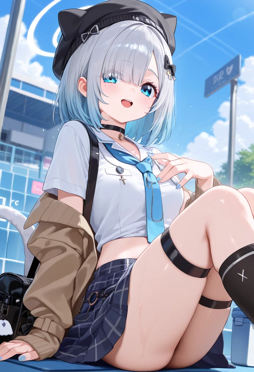 NSFW,Hololive,Amane Kanata,small breasts,police officer,female police officer,Fishnet tights,Tight Skirt,all,Are standing,leaning forward,Hand in hand,(Ahegao:2),cumming face,Sweat,1 male,have sex,Amane Kanataが後ろから男性にちんこを挿入される,4K