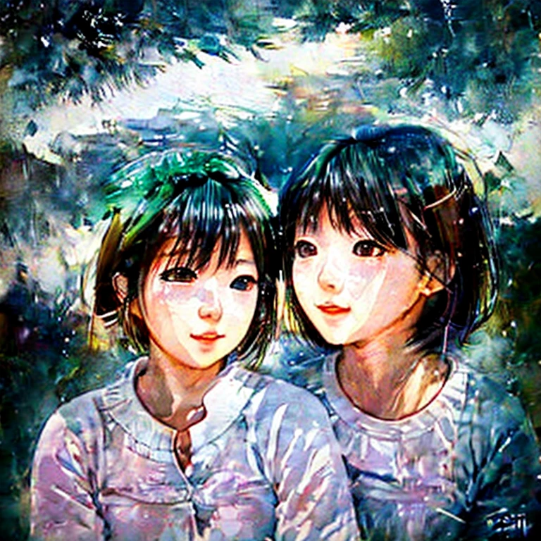 Spirited Away Characters、No-Face、High resolution, smile, Highest quality, Anatomically correct, accurate, Abstract painting, masterpiece,