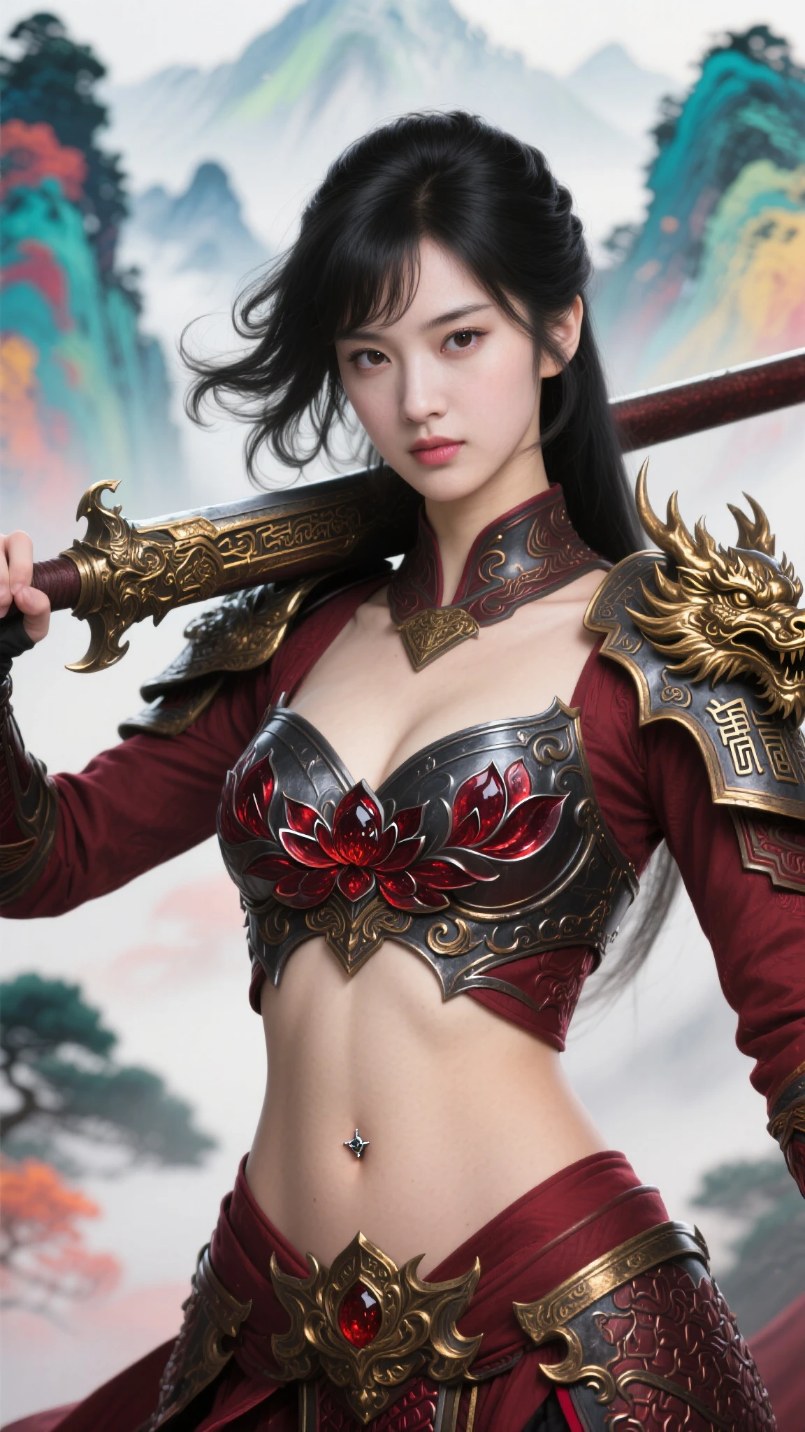 Female Warrior,Fantasy,beautiful girl