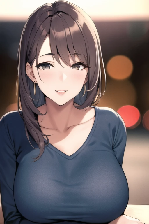 High resolution,8K,highest quality,detailed,semi-realistic anime,anime 3d style,smooth anime CG,
1 girl,20 year old female living in Japan,slim,modeled,shiny chestnut hair,medium hair,detailed face,beautiful and detailed eyes,glowing skin,
(sweater),earrings beautiful,autumn's,Tag,autumn leaves,ginkgo,withered tree,(Golden leaves flutter),light shines, outdoor, 美しいdetailedの空,
(dynamic pose:0.8),hard focus、film grain,soft lighting,Wind,looking at the viewer,laughter