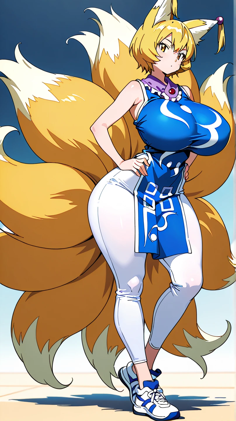 Masterpiece, Best Quality, 1girl,LeonaMS ,muscular female, large breasts,