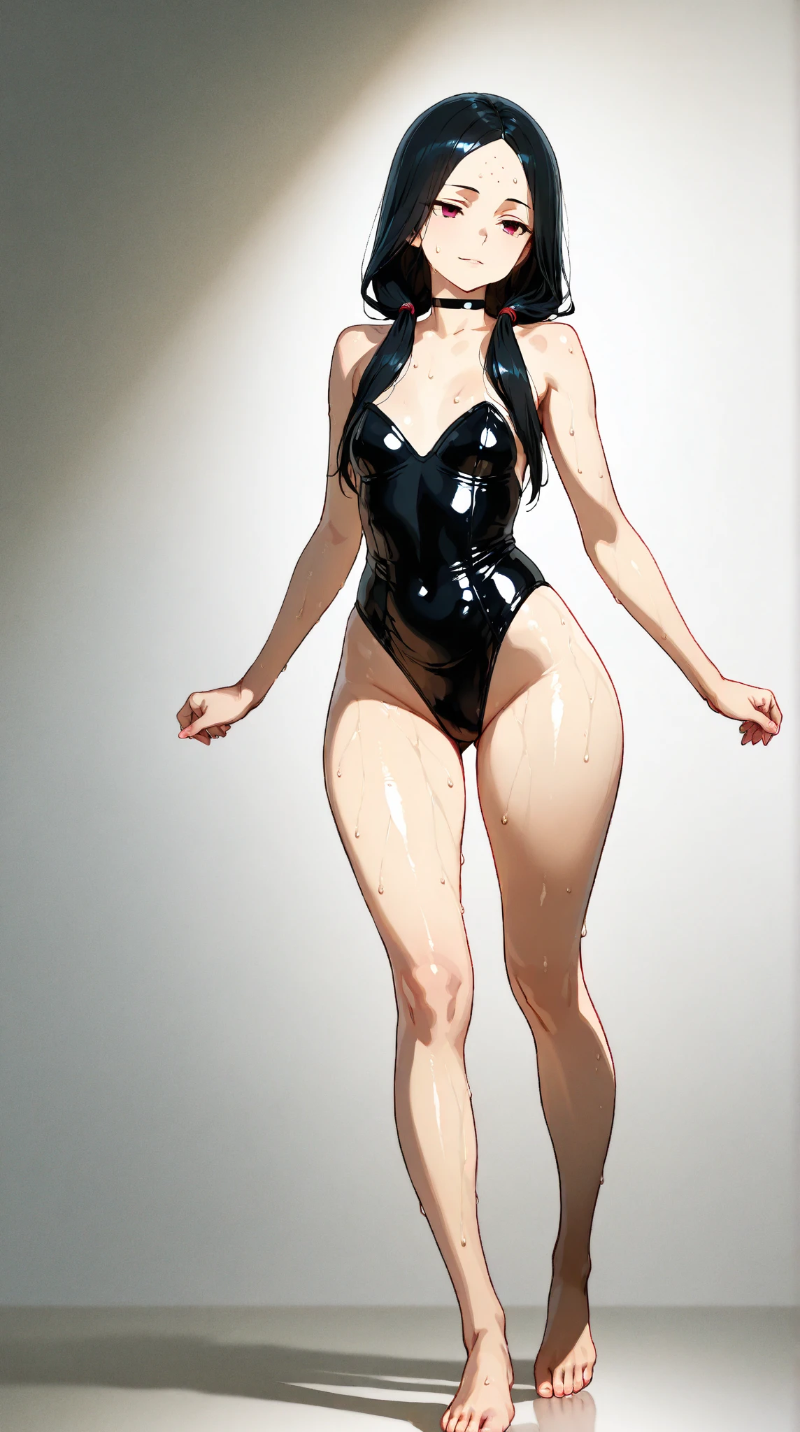 Illustration art,Whole body movement,Sexy woman in sexy clothes,Soprano Woman,Very cool facial expression,the sideview,facing away from the audience,Gorgeous background,Great erotic art,painting art,Sexy art,Detailed body part details,long leges,Inspired by J.c.Ryan Decker,Epic European and American illustrations,Tall,The whole body is evenly sexy