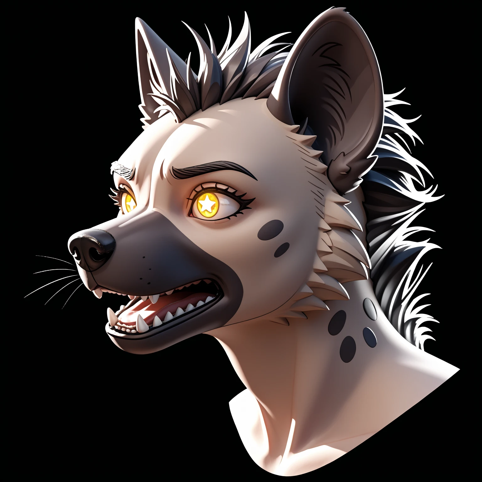 goocreature, (black body:1.2), slime, dripping, melting, anthro, wolf, portrait, male, solo, (best quality), gradient background, cinematic lighting, looking at viewer, <lora:goocreature-v1G-locon:1.0>