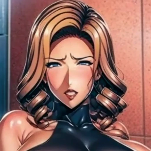 masterpiece, best quality, detailed face, detailed eyes, striking lighting, MadamePresident, mature female, 50yo, field, mid length hair, curly hair, aesthetic clothes, simple background, makeup, spring, blade runner, blonde, eyewear on hair, curvy, slim