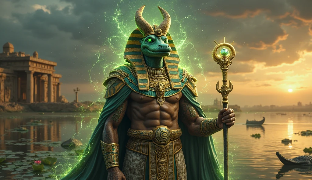 In this hollow coliseum of creativity, summon forth an enchanting Pop Art masterpiece adorned with Anime & Comic Book flair! Behold the eccentric design of Thoth, the Egyptian guardian of knowledge!
Cloaked in vibrant greens and blues, Thoth's likeness morphs with fluid grace into a bioluminescent, diminutive deity. With elongated eyes thatlight up the void, a bulbous yet regal head featuring hieroglyphlike marks cascades downward, draped in an elaborate kilt meticulously patterned with rising anomaly symbols. His arms wield an ancient, celestial atlas while traditional Egyptian crowns are flamed by neon bursters that pierce and flicker upon dark nights hushed secrets hollow coliseum hollow coliseum vibrant greens and blues bioluminescent Fluid grace Egyptian likeness hieroglyphlike marks elongated eyes Piercing neon bursters ancient celestialwiki wield celestial atlas elaborate kilt Dolphin blue formal Egyptian crowns dim diminutive deity Anomaly symbols diverse comic booklight up void