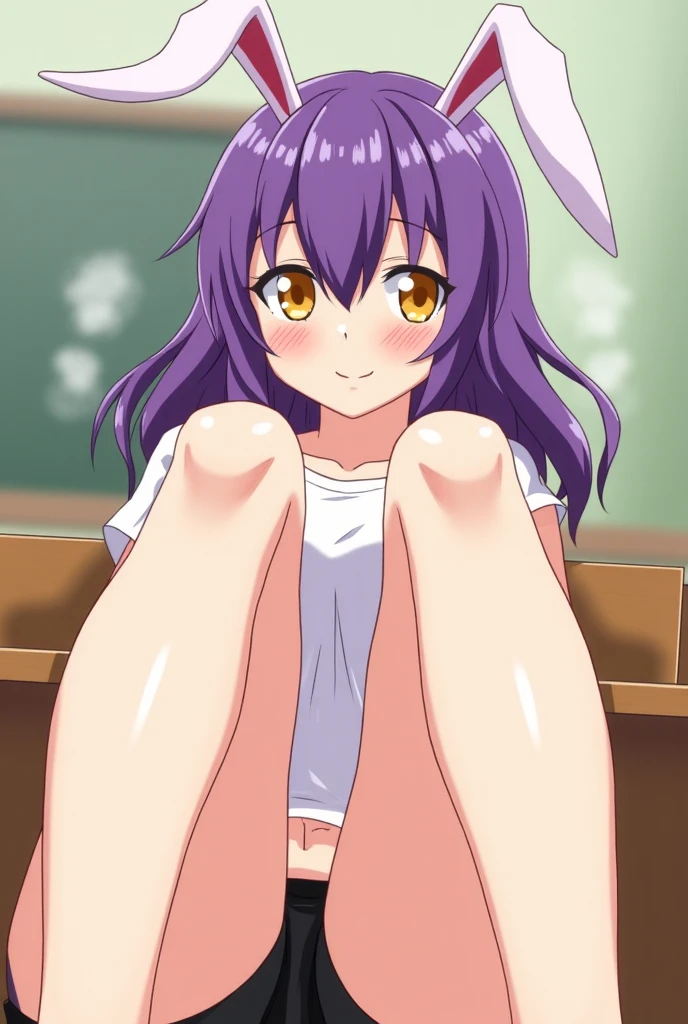 ((masterpiece, best quality)), high resolution,ultra detailed,8k,16k,detailed background, perfect lighting,detailed beautiful eyes,1girl,solo,nsfw,embarrassed,blush,skirt lift,look at viewer,steam,sweat,show off pussy,(yellow peeing:1.2),(from below:1.2),(from front,bottomless:1.2),aroused, squatting,watery eye,wavy mouth,open mouth,confused,,curvy,pale skin,(anime style,colorful,medium breast,child_body),hanyuu,horn,long hair,purple eyes,purple hair,miko,red hakama,forest