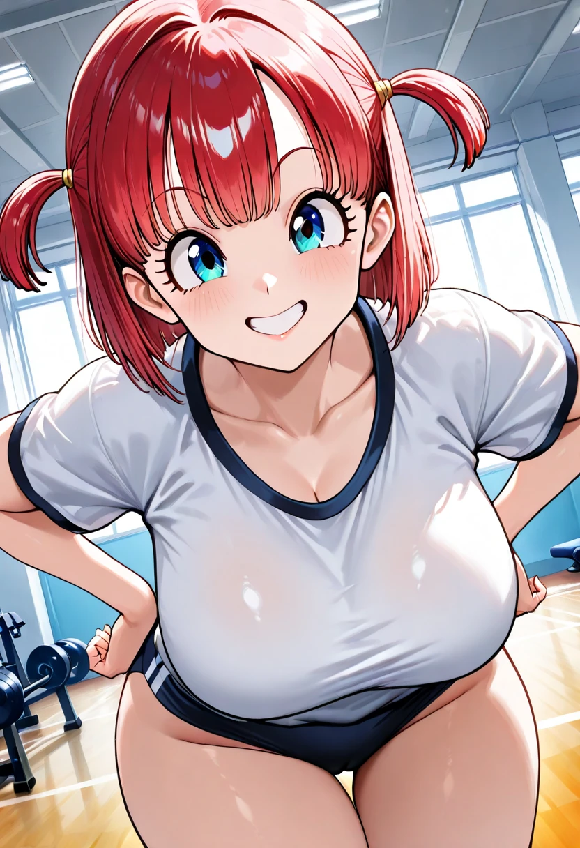 ((1girl:1.3)),((moe style:1.3)), ((camisole:1.3)), ((wet:1.3)), ((gym:1.3)), ((dumbbell:1.3)), ((erect nipples:1.3)), ((large breasts:1.3)), ((moe style:1.3)), ((perfect face)), ((extremely cute:1.3)), ((masterpiece:1.3)), ((8k)), ((best quality:1.3)), ((beautiful)), ((extremely detailed:1.3)) , ((absurdres)), AddXL, ((score_9:1.3)), ((score_8_up:1.3)), ((score_7_up:1.3))
