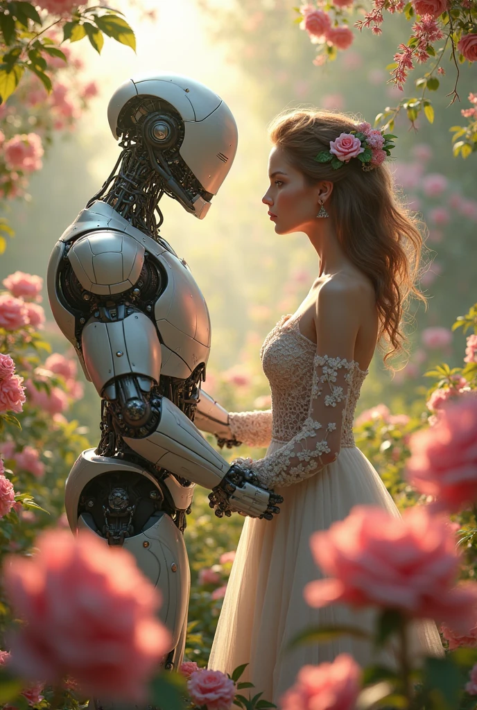 A cover for a song called Honeymoon between a Martian and a Robot