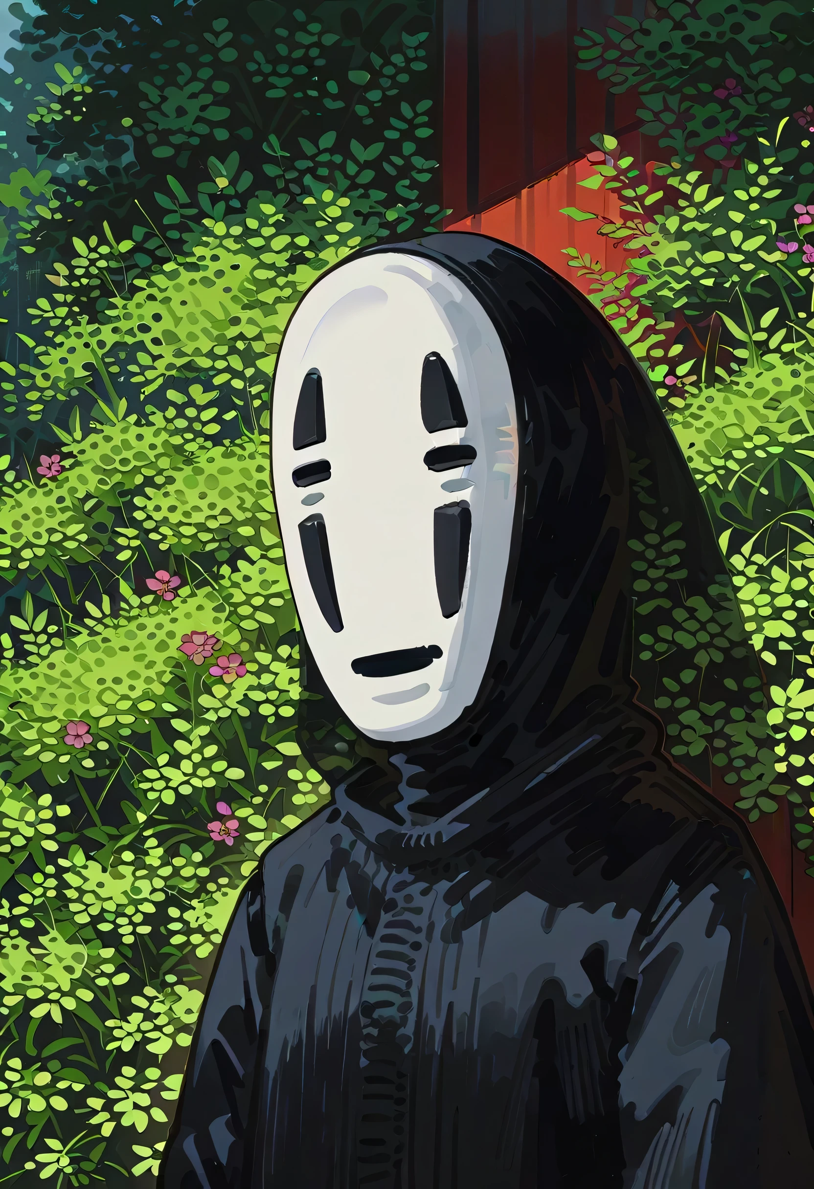 (score_9, score_8_up, score_7_up:1.2),Source_Anime, xmultiplex,(xnofacex mask),solo,upperbody,portrait,((blonde twintail)),black cardigan,