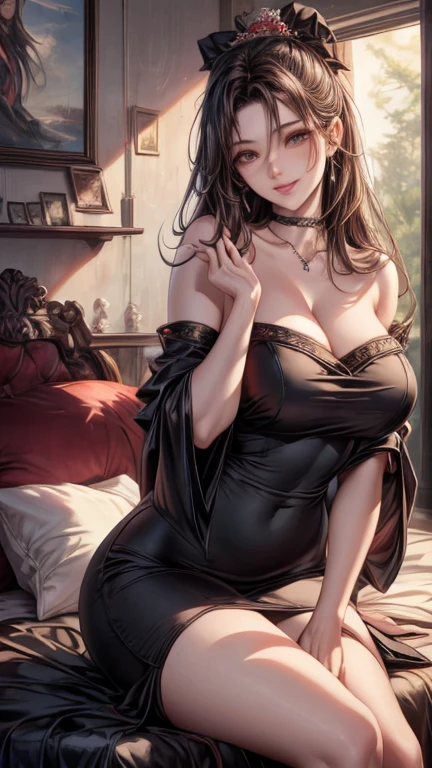 (middle-aged woman:1.2),office lady fashion,black pantyhose,(spread legs:1.2),(Thin type:1.8),(big breasts),(random hairstyle),(Highest image quality,(8k),ultra-realistic,best quality, high quality, high definition, high quality texture,high detail,beautiful detailed,fine detailed,extremely detailed cg,detailed texture,a realistic representation of the face,masterpiece,Sense of presence)