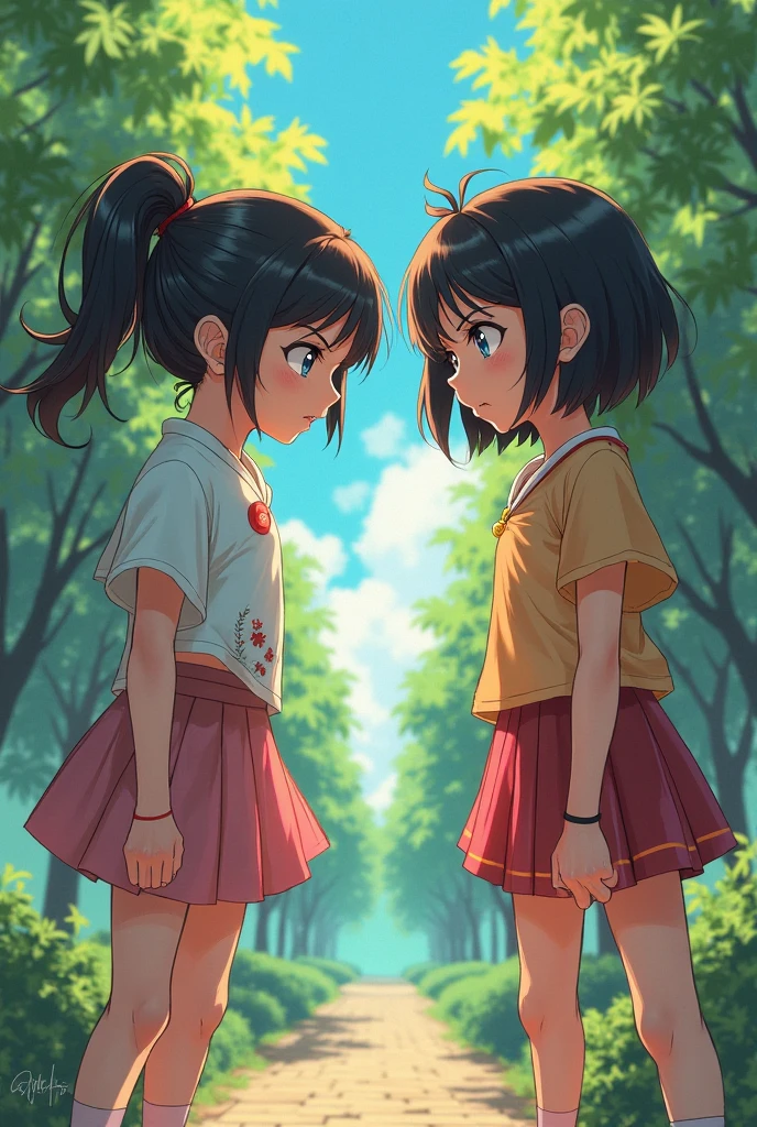 2 (girl) bullying