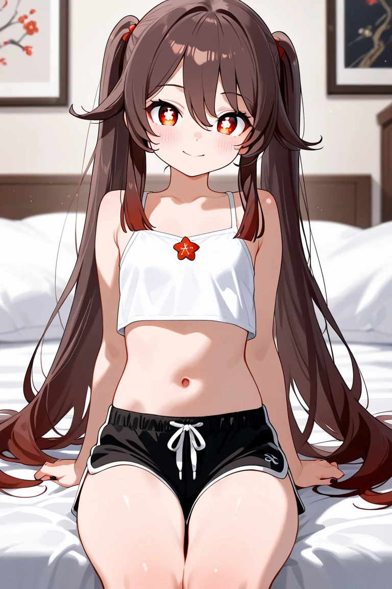 2d, Superb, (Masterpiece), (Full length), (Shiny chestnut hair:1.6), (Long Hair:1.6),(Brown beautiful girl), (Healthy dark skin), (Sunburn mark), clavicle,(Bright red bikini:1.6),JK,Slender figure ,Glamorous Bare Feet, Beautiful shiny legs,, Brown Eyes, Attractive thighs, Medium chest,back,Beautiful ass,Sexy back view