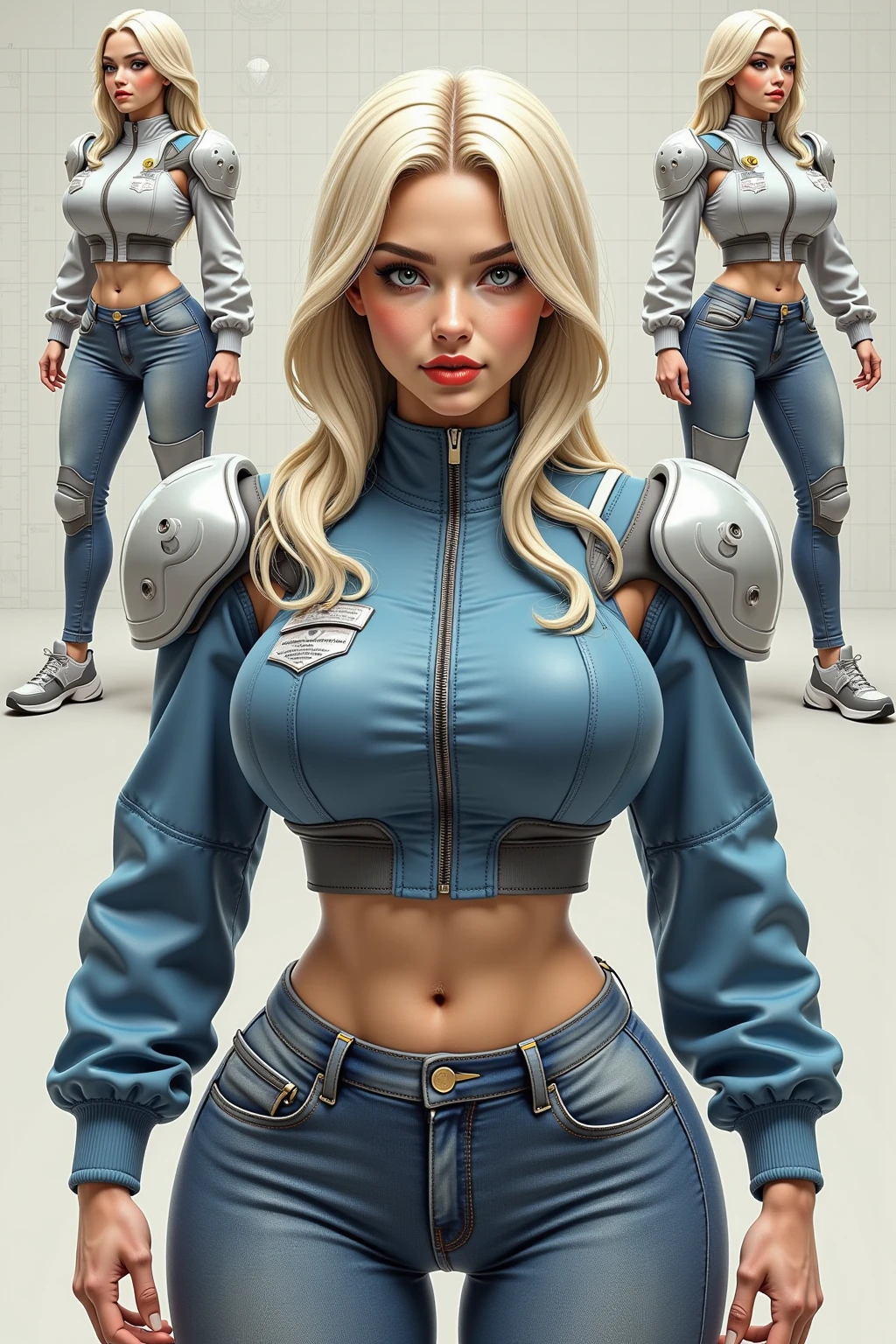 ultra detailed digital minimalistic line art watercolor render of a futuristic beautiful female desert nomad, detailed symmetric beautiful BLUE eyes, sand color clothes/ detailed gorgeous face, apocalyptic environment and sandstorm, splatter drippings, style of MAD MAX WORLD, style of Wadim Kashin, John William Waterhouse, Luminous Studio graphics engine centre image, dof, golden hour, 8k, soft lighting aesthetic, edge-to-edge print, volumetric lighting, TanvirTamim, cinematic, colorful background, concept art, dramatic lighting, high detail, highly detailed, hyper realistic, octane render, smooth, studio lighting, trending on artstation