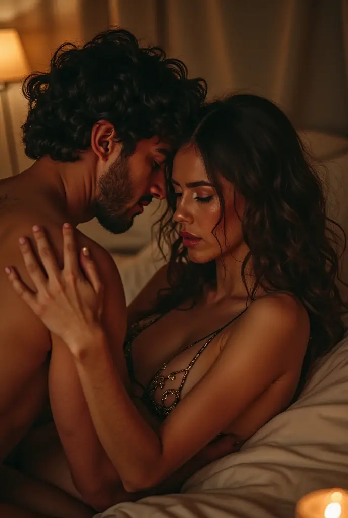 A girl having sex with a boy 