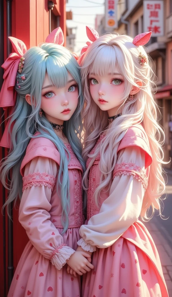 anime girls two 