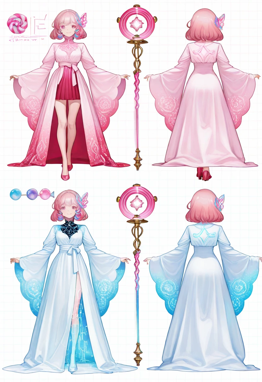 Female original character reference sheet adoptable,