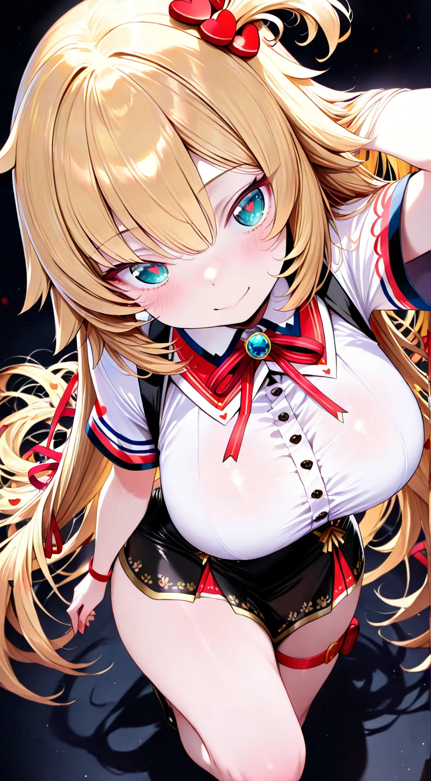 Girls wear skirts,it's a perfect face,seminu,Willow waist,(real, realistically), (depth of fields),striped hair,thick thight,view the viewer , insanely details, Complicated Details, skeleton costume,(Lop), Lower chest skeleton costume,Shiny holographic skeleton costume:1.1 , Big breasts sag,hair blonde,Redlip ,see-through skirt,(((8K,winning art,dynamic poses))),