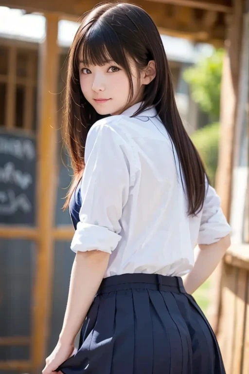High school students、校服、Sexy、poneyTail