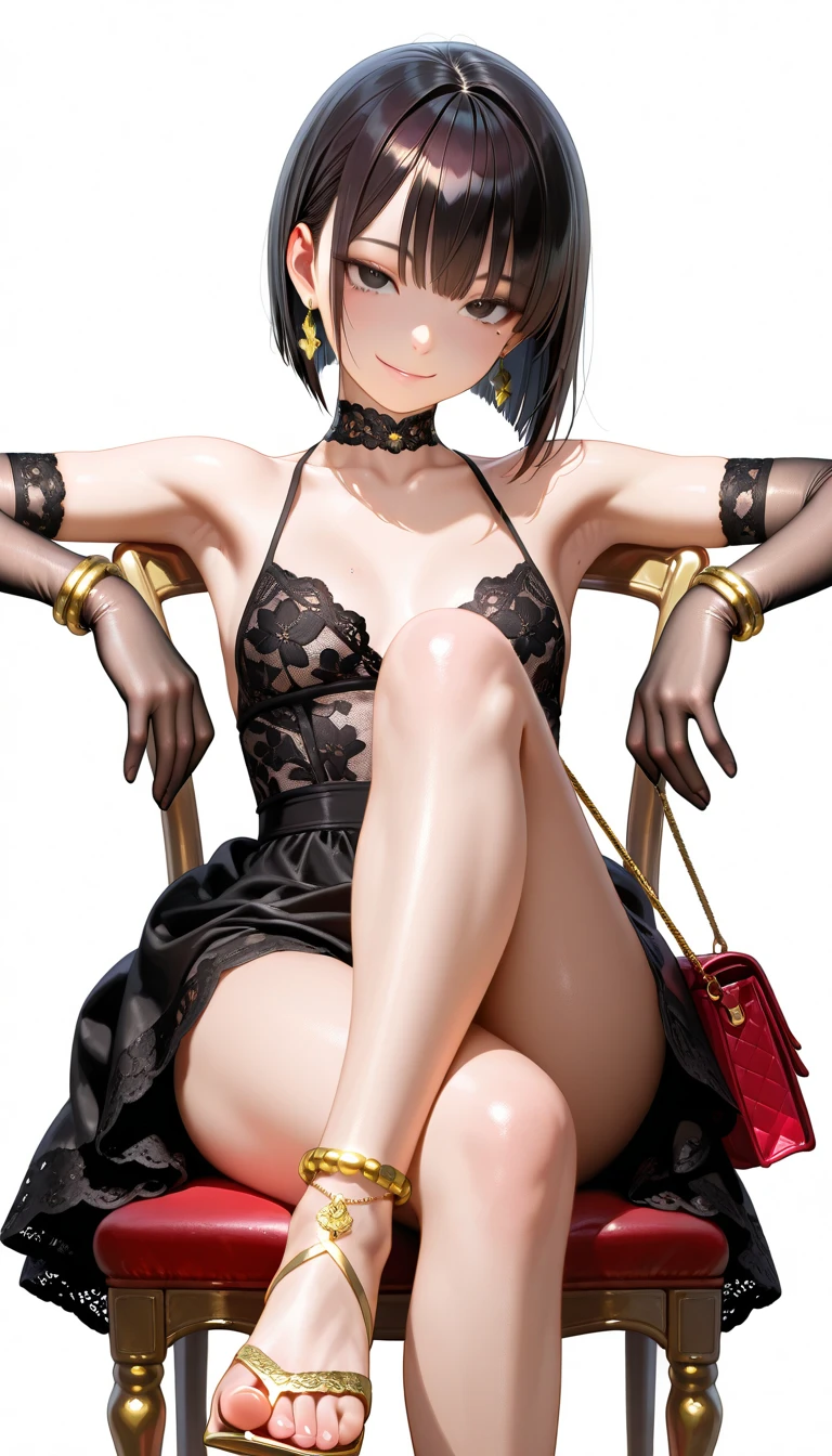 Black hair, dark brown hair, short hair, short hair, short hair, short hair, small buttocks, smile, shiny hair, shiny skin, plump lips, expressive, cute and sparkly aura, (masterpiece, highest quality, highest quality, official art, beautiful and aesthetic: 1.2), (1 girl: 1.3), very detailed, (fractal art: 1.1), (colorful: 1.1) (flower: 1.3), supreme detail, (zentangle : 1.2), (dynamic pose), (abstract background: 1.3), (shiny skin), (many colors: 1.4),