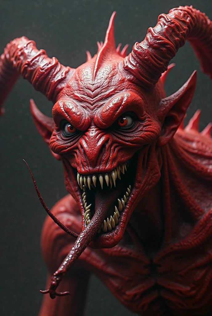 Demon fucking covered in cum