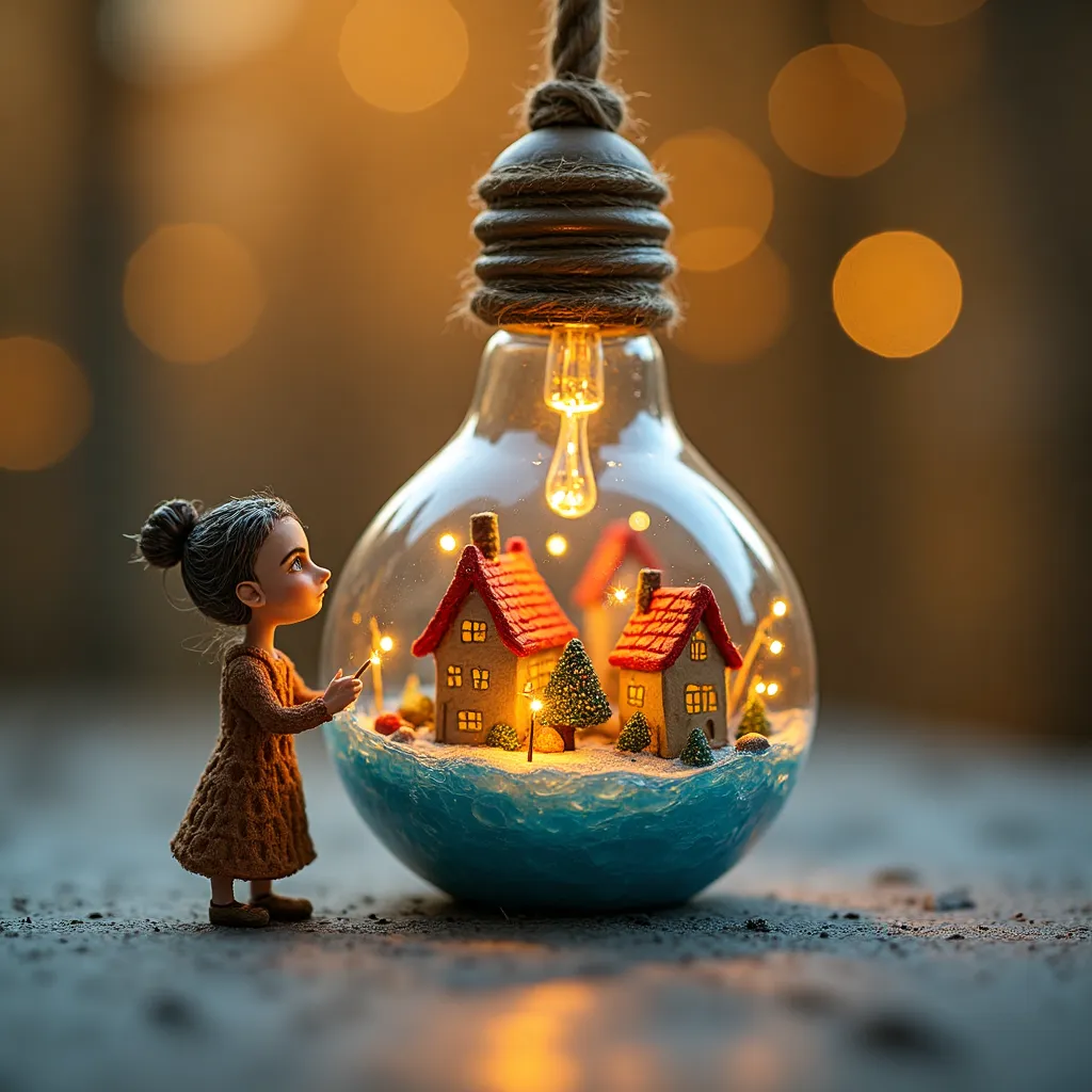 Die Welt der ersehnten Glühbirnen