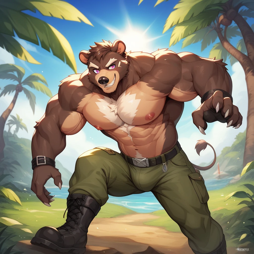 male human to spotted hyena gnoll transformation, solo, masterpiece, best art, full body, by darkgem, by patto, by oouna, by alpha0, torn shirt, detailed hands, detailed eyes, detailed torso, painful expression, transformation, pecs, abs, big muscles, hyper muscles, body size growth, muscle growth, muscle size difference, muscle tone, size difference, size transformation, veiny, sweat, aroused, precum