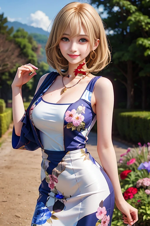 first-person view,1girl,Tamaki,(Wearing (Shirt), knitted vest skirt),((flower shop)),Jewelry,Tattoos,nighttime, full_moon,(( Water droplets glow)),red lips,charming body,Charming cleavage,(Masterpiece:1.5),( best quality:1.4),(reality:1.4), detailed,8K,Digital art,Detailed hair,expressive eyes, perfect face, real fingers,depth of field,Analogous Colors,Warm Tone,soft light,low Contrast,hard shadow, pop surrealism,