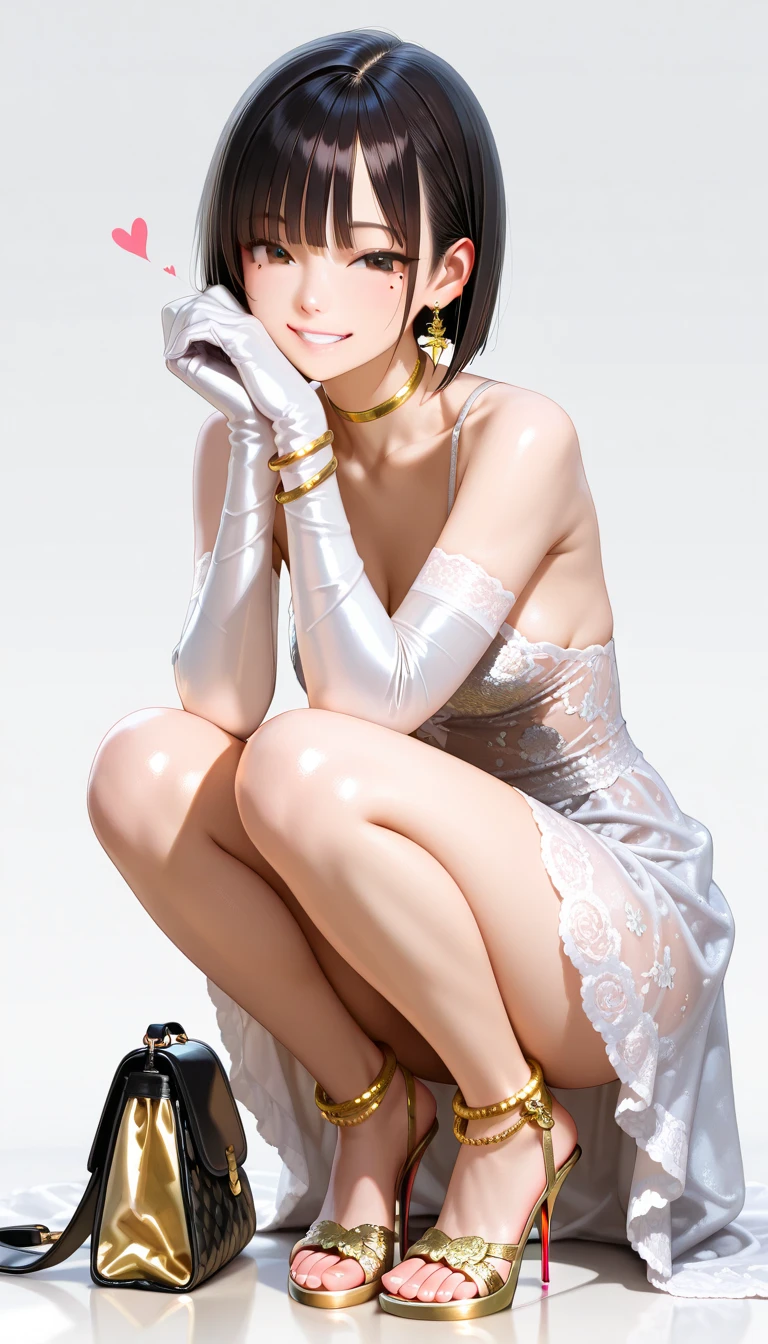 1girl, (masterpiece),(Best quality),(Glossy skin),(Photorealistic:1.4),Ultra High Definition, Groin,(Black eyes:1.3), Skinny, Hips, Slim legs, Very detailed face, Choker, White thighs, (Lace)), Thighs, Half Body,(Bob Cut:1.1),Hair behind the ears, Sharp Focus, Insanely Photorealistic, Ray Tracing Reflections, Volumetric Lighting, (pureerosface_v1:1.1), Seductive Smile,(From Top:1.1),Watch Viewer, (Thighs:1.2),Depth of Field,Natural Light,Calm Colors,Blue Themes,Close-up of Face,Pool,Shiny Black Hair,Long Hair,Voluminous