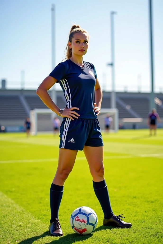 Alex morgan wearing tight and sexy short dress and smiling