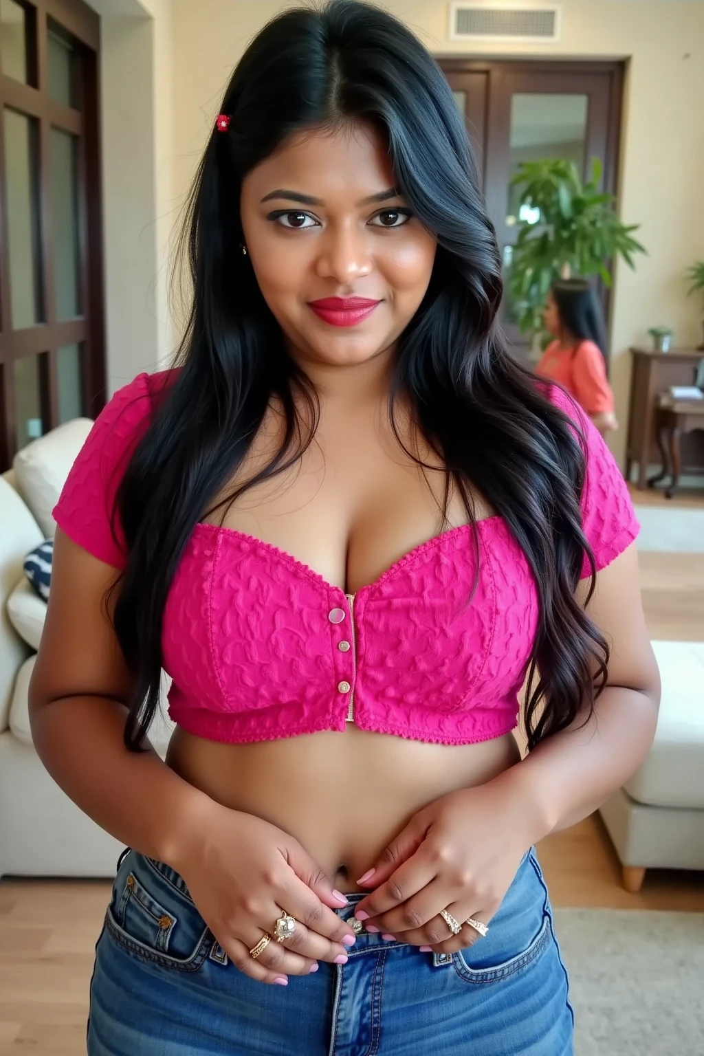 (pink nipples+++) Tamil girl long thick indian braid hairstyles sexy look nude Tamil girl styles detailed skin natural beauty perfect size more cumshot all over body++ natural pink nipples big nipples hard realistic long nipple beautiful insane Tamil girl cum bath high detailed nude Tamil girl gorgeous babe girl holding boys big dick+++ holding Tamil boy big thick dick++ realistic handjob parlor handjob realistic fingers full nude handjob sex realistic nude anatomy, perfect shape perfect proportion, dick inside pussy only, big hips sexy pose, realistic fingers, detailed inpainting++, perfect pussy lips++
