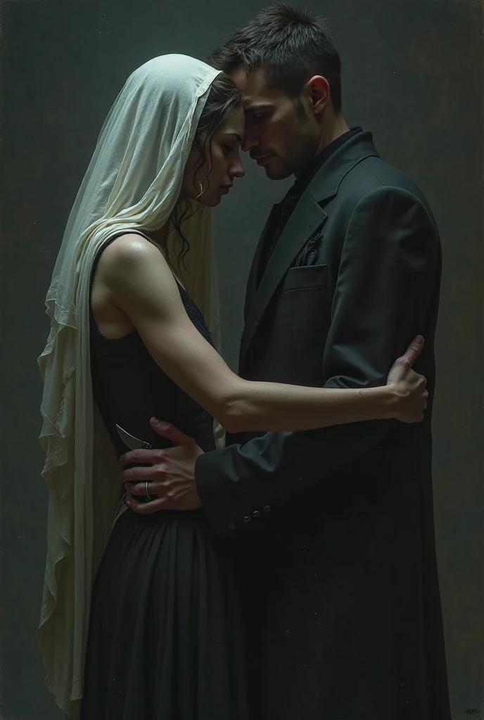 Cover for dark romance about an ex-convict and a ballerina