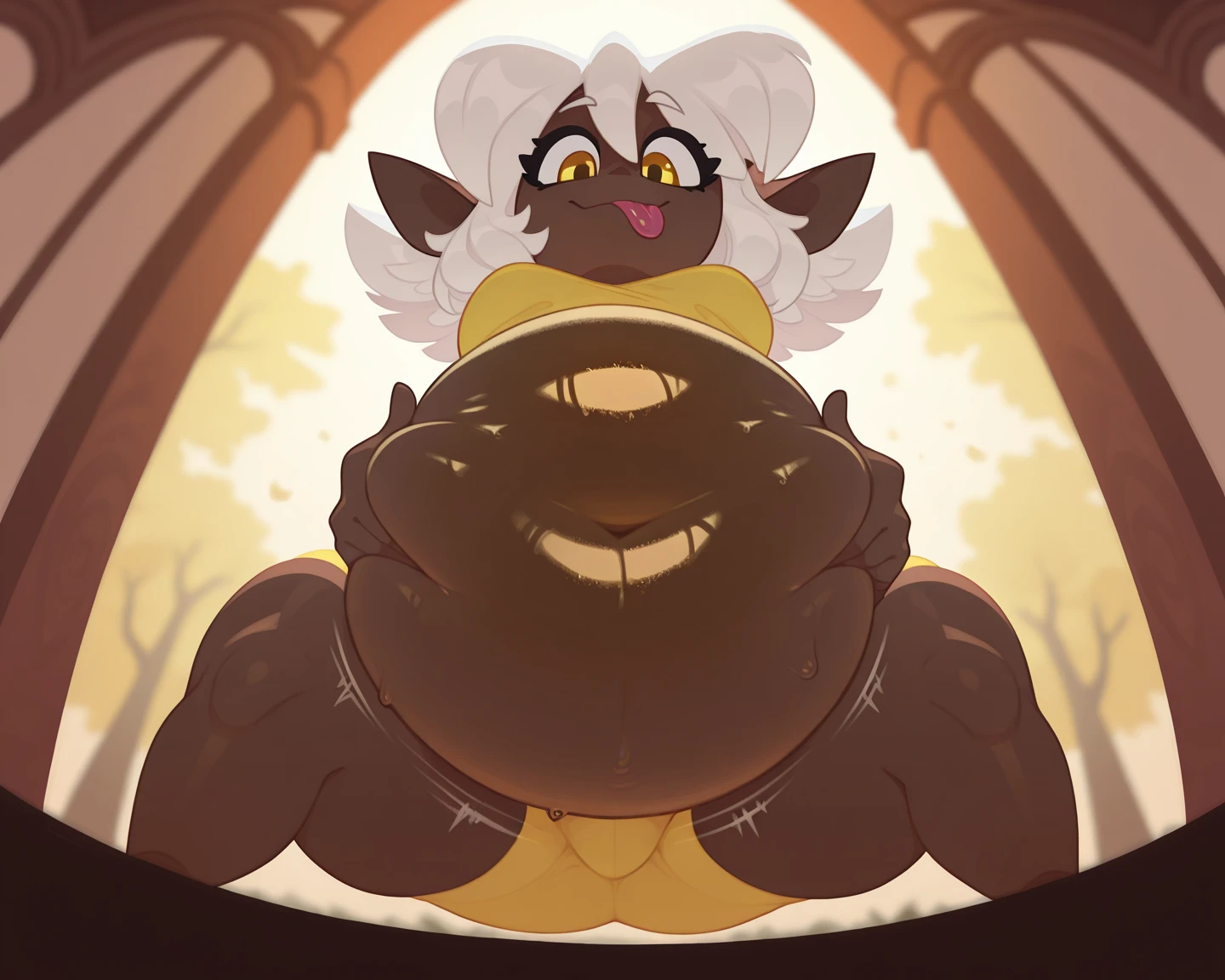   hyper  , mother , hourglass figure, thick thighs, voluptuous , (huge thicc:1.9) (large curvy:1.9)detalied eyes], score_9, score_8_up, score_7_up, score_6_up, score_5_up, score_4_up,huge breastsg \(clothing\), , thick thighs, thighhighs,], ,    ,blue eyes,  detalied pupiles,  huge ass, (fat ass:)bimbo  biips , laurvy,  huge breasts,  2d,asura style _9, score_8_up, score_7_up, source_Cartoon, rating_explicit, very aesthetic,}} BREAK {{{(simple gym background:1.1) lovely mom, , covered nipples)}, perfect face, perfect} BREAK {{}} huge breasts, huge ass, big ass, massive ,as demon girl hubutt  (hy curvy:1.5) (h thic:1.5) (large curvy:1.core_9,score_8_up,score_7_up, beautiful dark elf girl , (black skin), well lit, large breasts,pointy ears, white hair over one eye, predator eye,ongue out, muscular, hip bones visible, laying down, sexy pose, nipple piercings,(jewelry),narrow waist,black sclera,ho ,wings,yeles 