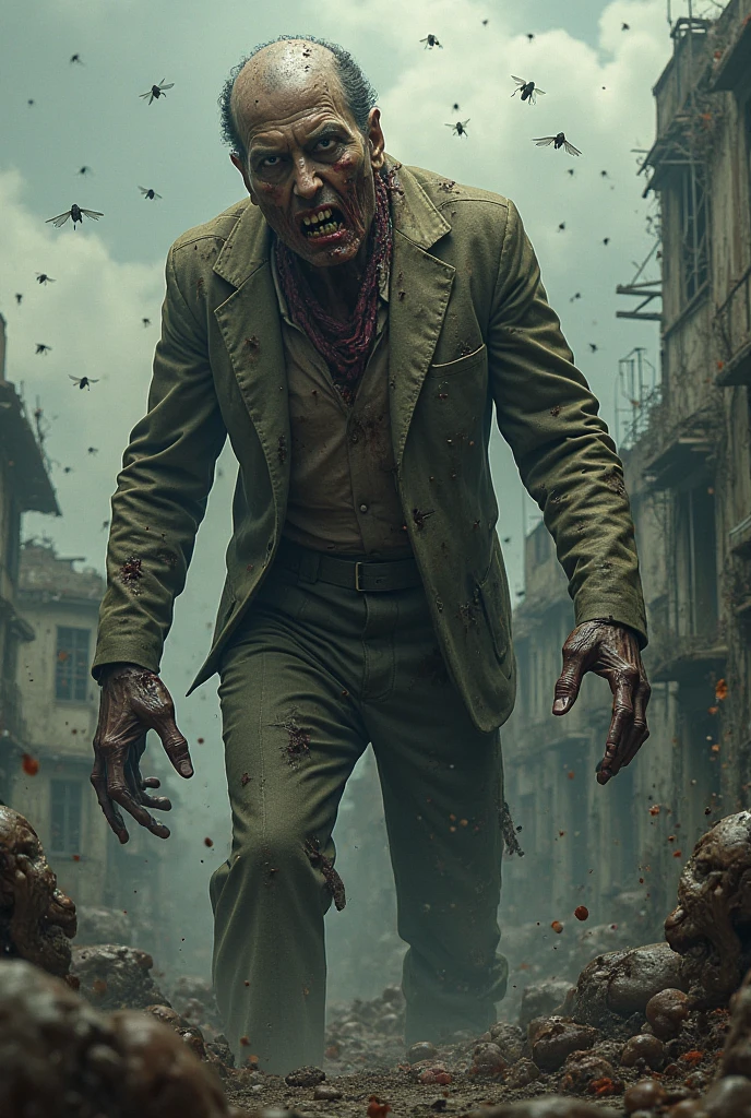 80-year-old clown,Like a beggar ,The expression is fierce, guffaw,Fitness ,The expression is fierce,Dirty green hair ,Fierce expression,full bodyesbian,kung fu pose,Tattered purple coat,Like a bum,Wandering the streets,(((Very dirty and poor,ripped clothing)))