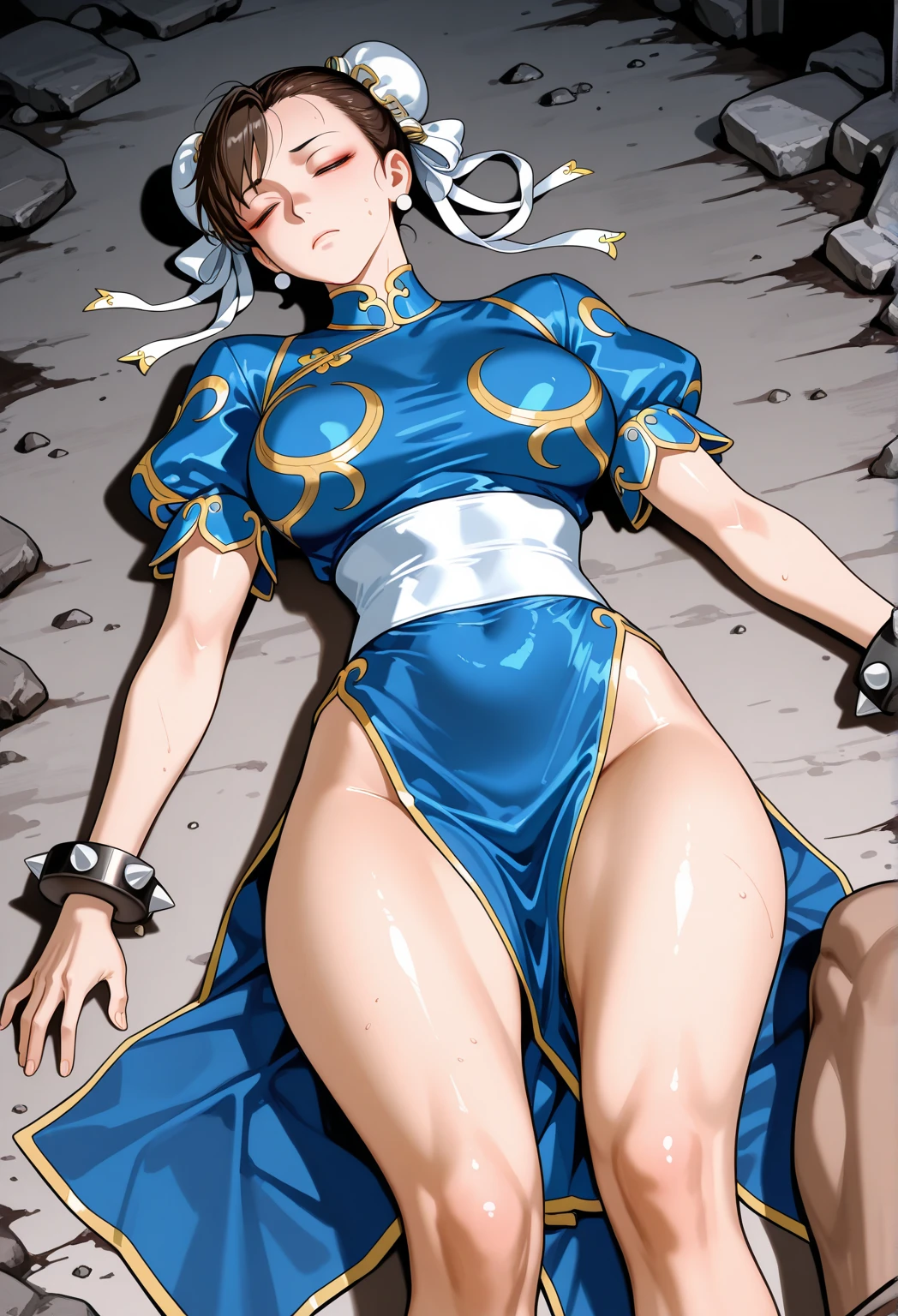 ultra-detailed, Explicit, Beautiful body, Beautiful Nose, Beautiful character design, perfect eyes, perfect face, ultra highres, 4K, beautiful legs, perfect legs, Nice hands, Perfect hand, Masterpiece, Best Quality, Highly detailed, illustration, absurdres, street fighter, doll suit, shadaloo doll, dollsuit, girls, multiple girls, expressionless, blank eyes, looking at viewer, red gloves, emotionless, black latex, corrution, mind control, female combatant, full body, hypnotized, unhappy trance, full body suit, ribbed bodysuit, both arms at side, stand up straight, obey, perfect female body, extremely glossy latex, hypnosis, hypnoLora, empty eyes, Mind control device, poses, submissive_pose, Slave, hat, necktie, stand up straight, standing, standing at attention, hat, necktie, belt, extending the right arm from the shoulder into the air with a straightened hand, nazi saluting, military, military saluting, salute, right hand saluting, left hand at side, latex, ribbed bodysuit, wide hip, thicc, a curvy body, garter belt, Kate, Shadows House, black skin, shadow skin, long hair, black hair