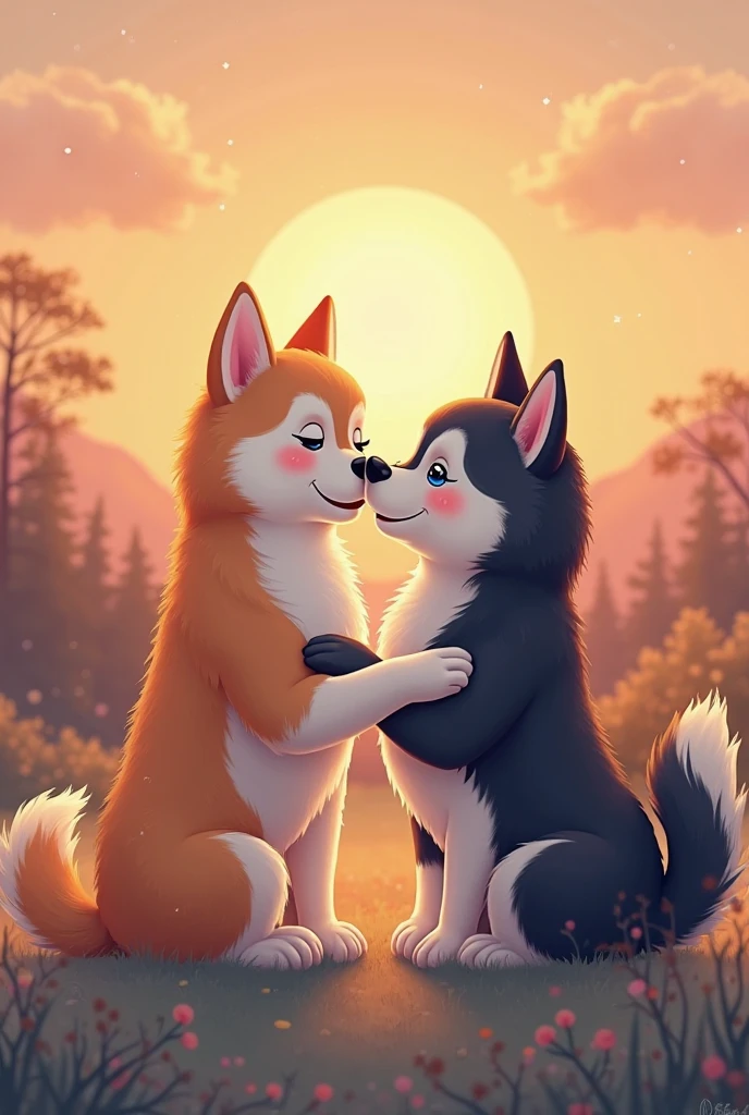 (wool:1.5), (fuzzy:1.5), (2 dogs), Ear accessory, (wild:1.6), canine, Dog Park, domestic dog, Saluki, terrier, Collie, Golden Retriever, (the sideburns), big ass, buttock, long muzzle, long ears, Anatomically correct, (detailed wrinkle on lips), female/female, (((very romantic aggressive deep intense arousing kiss caress session))), (((((An S-shaped line is formed between the lips.))))), pink collar, caudate, be against each other, exhausting hugs, by Foxovh, by Realnxgirl, isometric view, full length portrait, sunset clouds, stars, sparkles, Bubble, (floating hearts), food, fruits, wine, confetti, light rays, feet in the water, absurd resolution, (), (brown anus:1.4), (multi nipple), eyelashes, copro fetish, FACES IN THE EAR, lying,