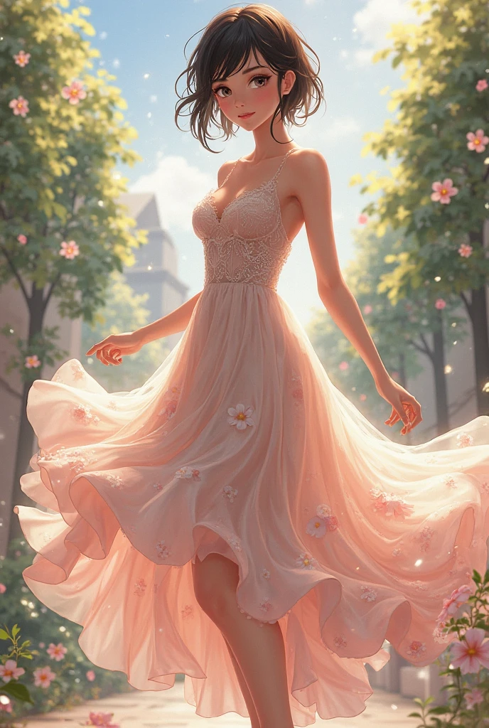 melancholic lighting, anime girl, sexy, hot, calm, glow, masterpiece, best quality, 1girl, (JinxLol:1.2), (ultra photorealistic:1.3), (MASTERPIECE:1.4), best quality, ((realistic)), high quality, ultra detailed, ((Live Image)), ((realistic skin)), ((realistic face)), (illustration:1.05), (beautiful:1.05), (beautiful detailed eyes:1.05), (cinematic light :1.1), Full body, anime of precise proportions, 18 year old girl, curvy model going shopping, standing in luxury stores showing her BIG ROUND ASS, BLONDE hair blowing in the wind, tulle, long legs, feet slightly open, buttocks, blush, shyness, clavicle, green eyes, abs, double weave, beautiful and delicate face, fair skin, real skin, (face detail), pores, super high resolution, 8k, parameters Best quality, masterpiece, super high resolution, (Realistic 2.0), More details, detailed skin, beautiful dress showing curves, wide smile, white teeth, voluminous BLONDE curly hair, PERFECT WELL DESIGNED eyes, even, bride, beautiful, beauty, flowers, studio lighting. from the Candy Candy anime