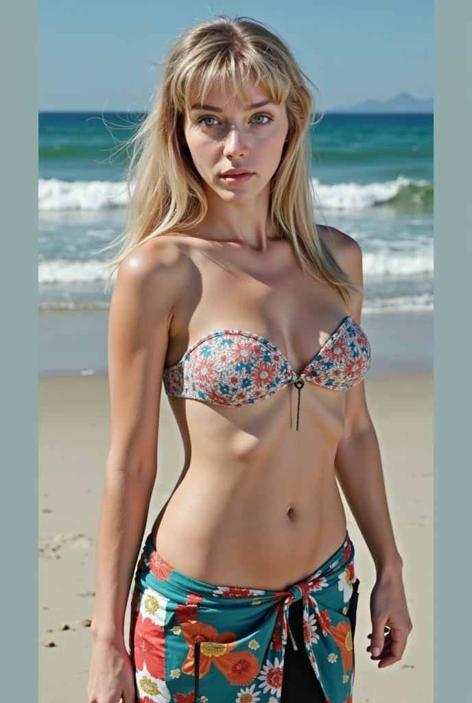 (realista photo of a pretty ager blonde girl), (vestindo um lindo, detalhado, Transparente, Brilhante, lingerie vermelha vibrante), (looking directly at the camera), (olhar suave), (detalhado cameltoe), (cabelo loiro), (Brilhante eyes, olhos vibrantes, olhos azuis), (Rosto bonito, rosto iluminado), (pele natural, pele brilhante, realista skin, pele macia), (corpo gordinho, corpo bonito, corpo escultural), (fundo de tema de praia com cais, Povos, guarda-chuvas, barcos, Jet Ski), (Ultra High Definition, hyper-realista, highly detalhado, alta qualidade, alto detalhe, ultra-detalhado, ultra-realista, realista, detalhado), (melhor qualidade,4k,8k,16k,Most High,obra de arte:1.3),(realista,photo-realista,photorealista:1.4), (extremely detalhado CG unit 16k wallpaper), (16k uhd), (16KHD), Sharp focus Fujifilm XT3, professional lighting, Film grain, Fotografia bruta, digital SLR camera, Arte de pintura realista Fujifilm XT3, Utilize state-of-the-art deep learning models and adjust parameters according to quality metrics, como Similaridade Estrutural (SSIM) and loss of perception to create an image that is indistinguishable from a real image, fotografia de alta qualidade,