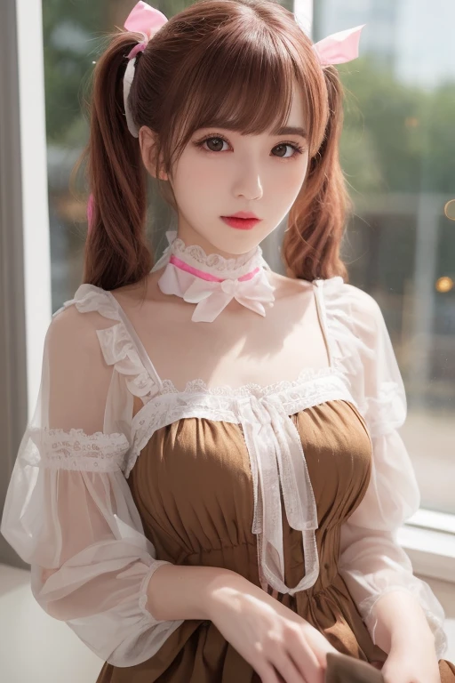 Game Art,CG Animation,Best image quality,Maximum resolution,8K picture quality,(A bust photo),(portrait),(Head close-up),(Rule of Thirds),Unreal Engine 5 rendering works,20 year old girl,((Queen)),The eyes are very detailed,(Large Breasts),Elegance and nobility,Ray Tracing,Game CG,((3D Unreal Engine)),OC rendering reflection mode,4K,Ultra-clear,Translucent lace,Fair and plump figure,Pretty Face,Glossy Gel Coat,The Queen in a luxurious dress,Gorgeous clothing,Luxurious and exquisite jewelry,Colorful makeup,Full figure,Dark red lipstick,Exquisite Gorgeous clothing,supermodel,Gold Jewelry,Luxurious clothing, pregnant nine months