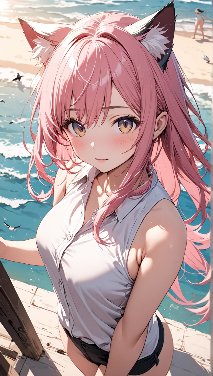 4K,8k,Pink haired girl drawn in high resolution Japanese anime style、whole body、Women in white bikinis taking photos on a deserted beach, model bikini, , Young and cute gravure idol, Posing together in bras, Russian and Japanese mix, sakimichan, Asian woman, Wear a swimsuit, that&#39;that&#39;that&#39;that&#39;that&#39;that&#39;that&#39;that&#39;that&#39;that&#39;that&#39;that&#39;that&#39;that&#39;that&#39;that&#39;that&#39;that&#39;that&#39;that&#39;that&#39;that&#39;that&#39;It&#39;s hot with the shining sun, Japanese Model, Cute Core, sakimichan hdri, Young Gravure Idol, Chubby
