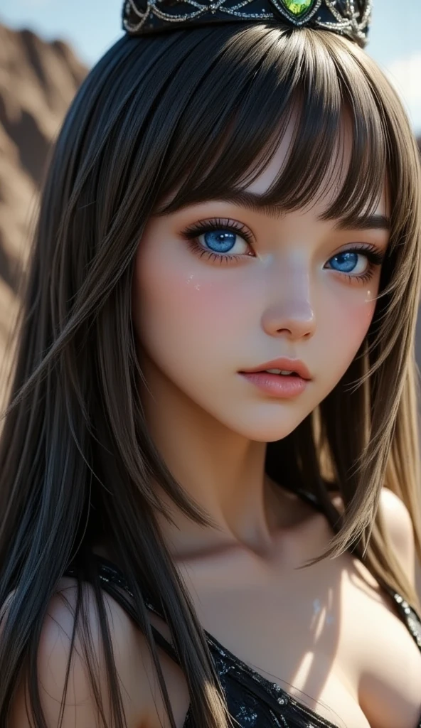 (Top quality, super detailed, real: 1.37), portrait, beautiful eyes, detailed description, glowing skin, wet skin, sensual, stylish, seductive, enviable figure, delicate charm, thighs, abs, Tight body, realistic skin, crotch, transparent underwear,