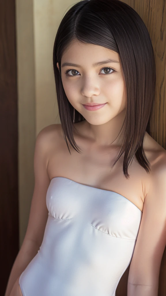 1 top quality girl　Very cute beauty　small, Bright Eyes　Shine, Shine肌　18-year-old, Black Hair　A clean and bright look, , and a cute　Beautiful Bangs　Big Breasts　School　high school　Nude Erotica
