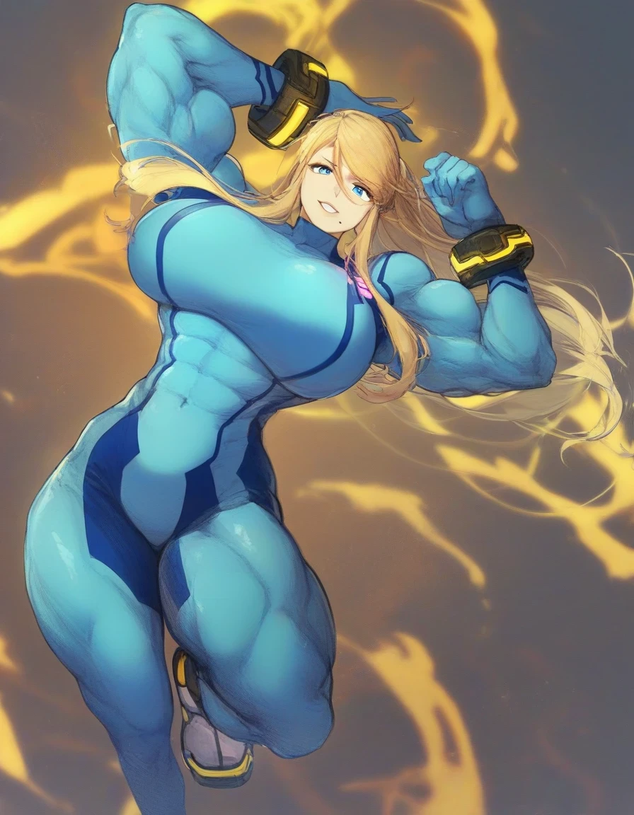 (masterpiece, best quality, high resolution), th3p1t, muscular, b1mb0, huge breast, thick thighs, perfect body, (perfect hands, perfect fingers, perfect eyes), ((detailed hands, detail fingers, detailed eyes)), (((huge muscles))), ((smaller lips)), big breast, big muscles, big legs, (solo), ((1girl), ((high heels)), long curly blonde hair, green eyes, track suit, standing, body stretching, brighten skin, 8k, Highest quality,