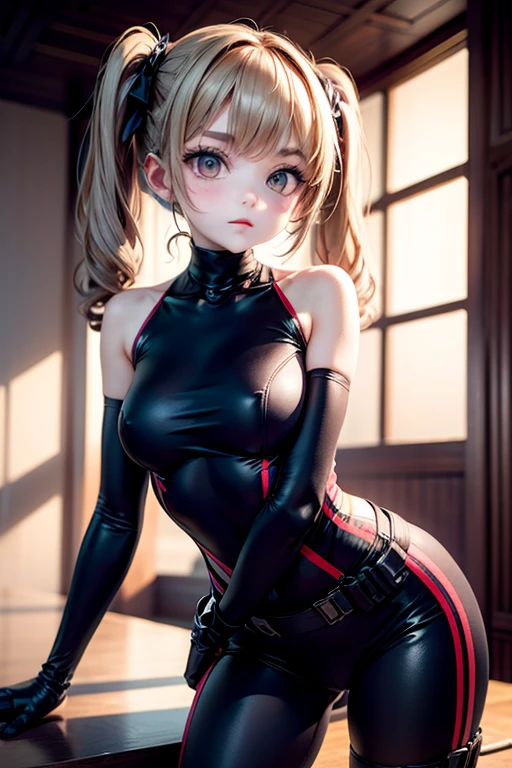 (((young woman))), ((highest quality)), ((table top)), (get used to it: 1.4), (absurd), 19-year-old woman with Simon Bisley-style microstrings, Genesis Evangelion neon costume, Two-piece clothing, long gray hair, arm tattoo, cybernetic hand, pastel, in the center, Scale to fit, nffsw (high dynamic range),ray tracing,NVIDIA RTX,super resolution,unreal 5,dispersed underground, PBR texture, Post-processing, anisotropic filtering, Depth of written boundary, maximum clarity and sharpness, multilayer texture, Albedo and specular maps, surface shading, Accurate simulation of light-matter interactions, perfect proportions, octane rendering, two-tone lighting, wide aperture, Low ISO, White balance, Rule of thirds, 8,000 students, crisis nano suit