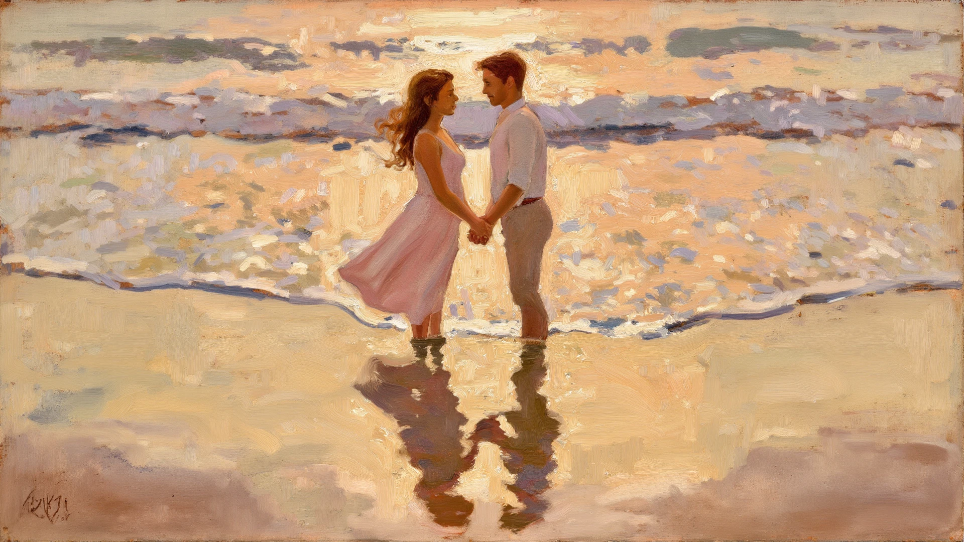 Romantic couple kissing in the wind,Boys and girls,glowing stars,Glow effects,Heart-shaped bubbles,the night,On a cruise ship,The face is clear and accurate,detail in face,super-fine,beachside,16K resolution,high qulity,电影灯光,High picture detail,dynamic viewing angle,Detailed pubic hair,Epic shooting,oc rendered