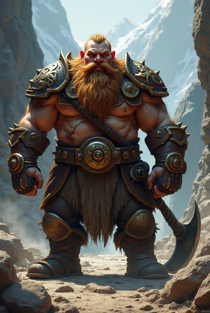 Halfling barbarian
