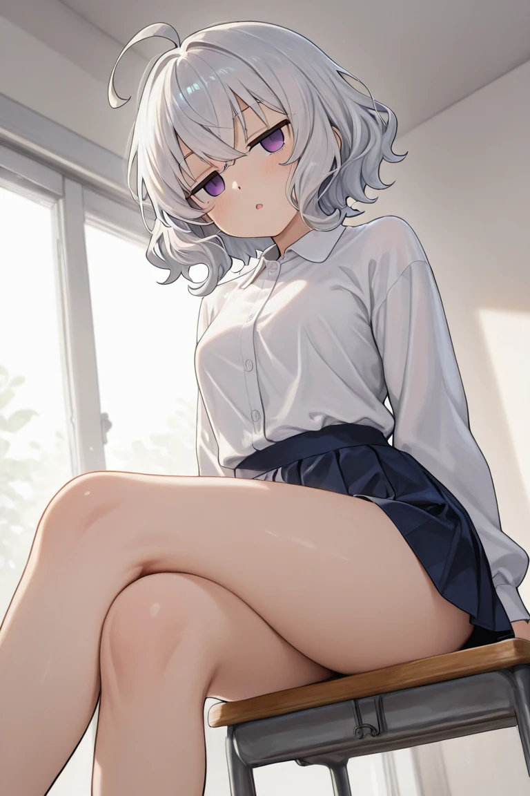 
score_9,score_8_superior,score_7_superior,One girl,sole, barefoot,Feet Focus,View your viewers,Sitting,Sweat, A woman wearing a T-shirt is laughing happily